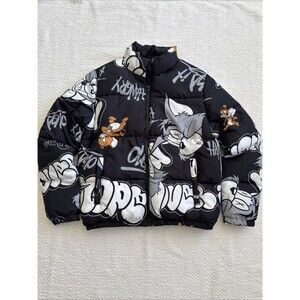 NWT Tom And Jerry Jacket Limited Edition Puffer Jacket Size Medium